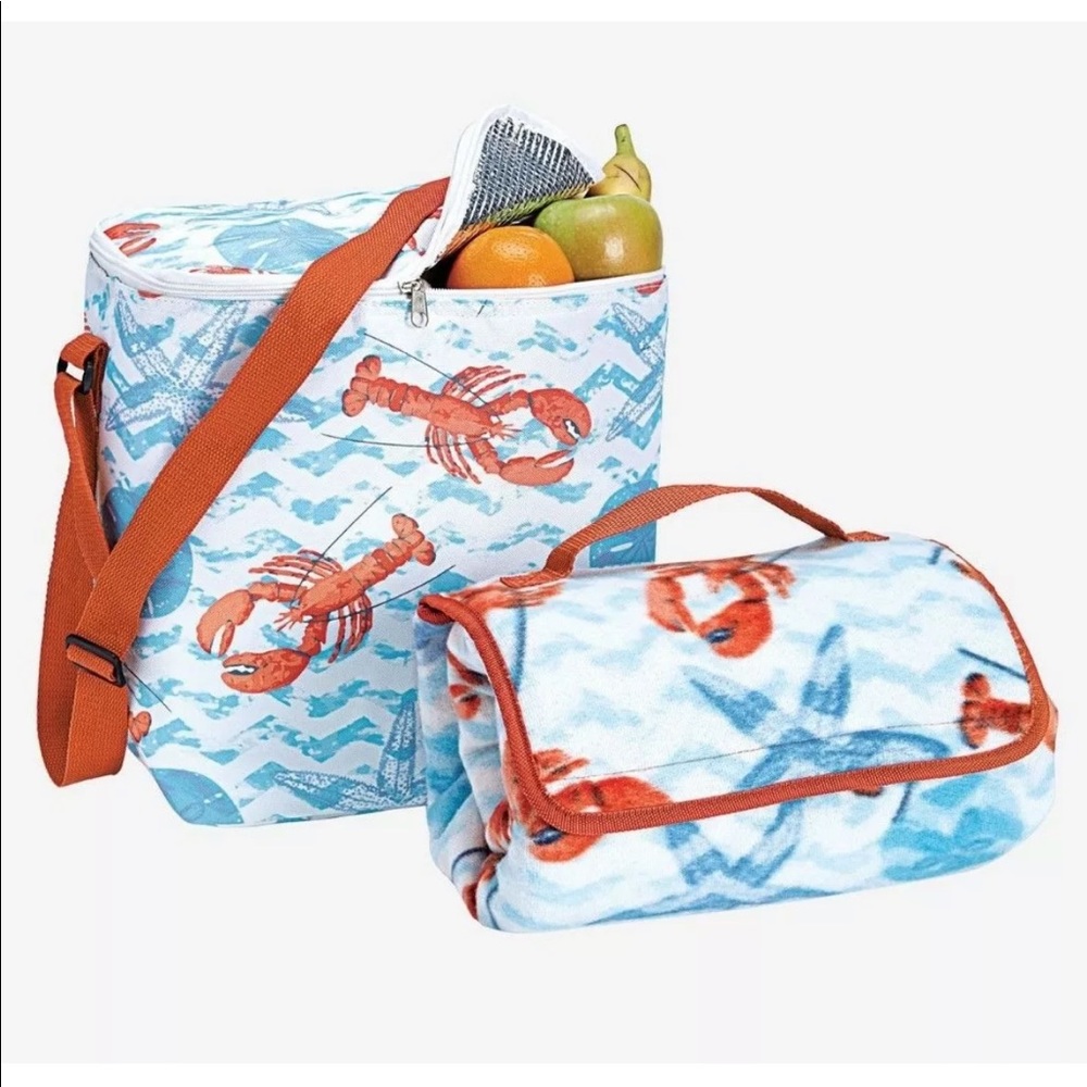 ❗️LAST ONE❗️COOLER BAG AND BEACH BLANKET SET